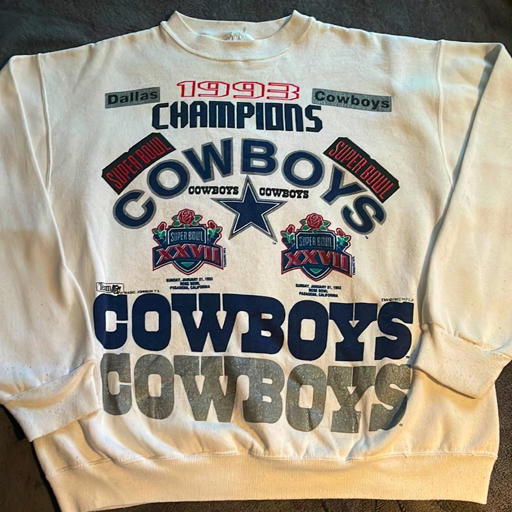 Dallas cowboy 1993 Super bowl  crewneck